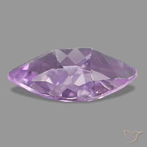Kunzita violeta natural 6,92ct, marquise, VS