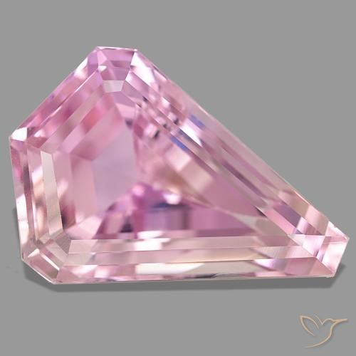Kunzita rosa natural 31,04ct, forma extravagante, VS