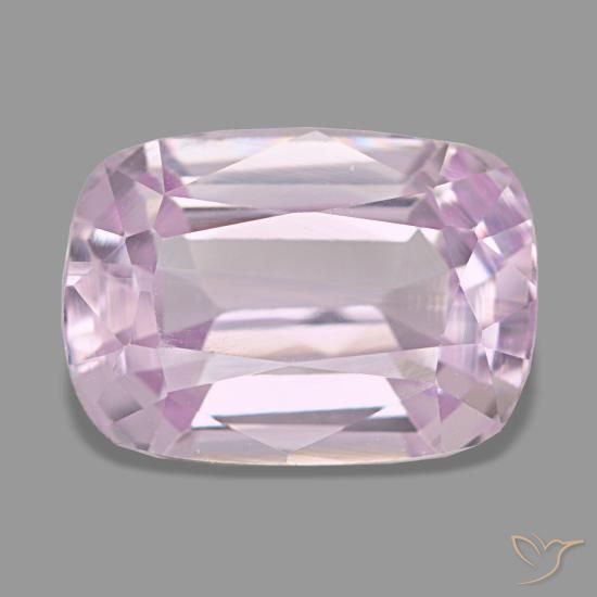 4.58ct rosa kunzita, almofada, VS