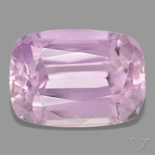 22.07ct rosa kunzita, almofada, VS