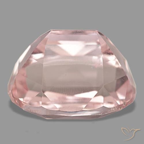 Kunzita rosa natural 35,28ct, corte oval, VS