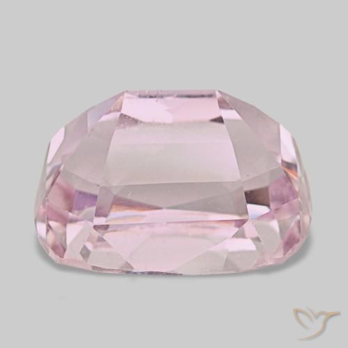 Kunzita rosa natural 19,31ct, almofada cortada, VS