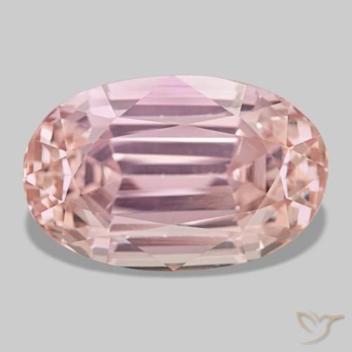 41.29ct rosa kunzita, oval, VVS-VS