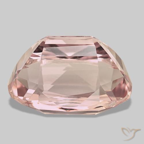 Kunzita rosa natural 41,29ct, corte oval, VVS-VS