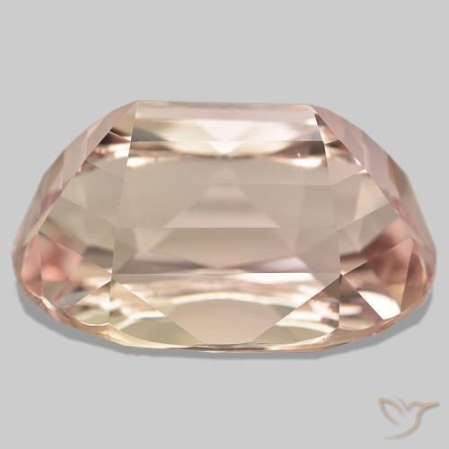 Kunzita rosa natural 76,84ct, corte oval, VVS