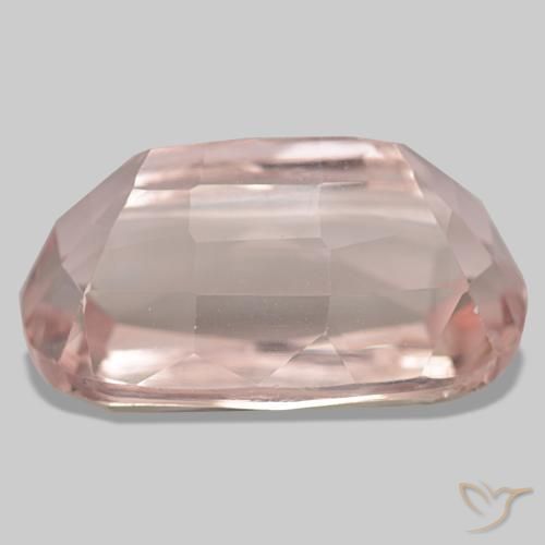 Kunzita rosa natural 16,22ct, almofada cortada, VVS-VS