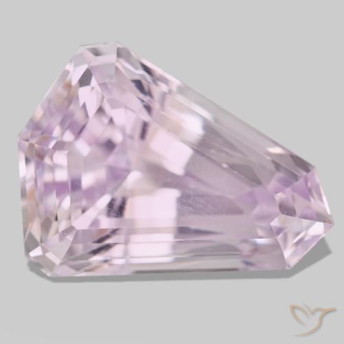 Kunzita rosa natural 52,79ct, forma extravagante, VS
