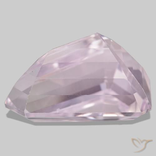 Kunzita rosa natural 52,79ct, forma extravagante, VS