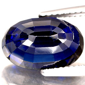 Dianita Azul Natural 5.74ct, Corte Oval, VS-SI