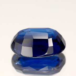 Cianita azul natural 3,53ct, corte oval, SI
