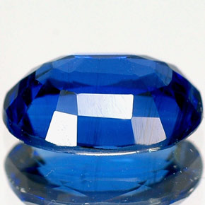 Cianita azul natural 1,90ct, corte oval, VS-SI