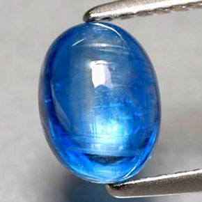 Cianita azul natural 1,92ct, transparente, transparente/translúcido