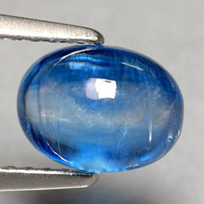 Cianita azul natural 1,92ct, transparente, transparente/translúcido