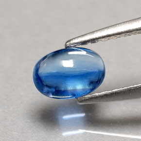 Cianita azul natural 0,67ct, transparente, transparente/translúcido