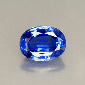 Cianita azul natural 1,78ct, corte oval, VVS-VS