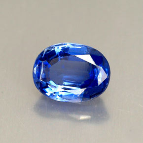 Cianita azul natural 1,78ct, corte oval, VVS-VS