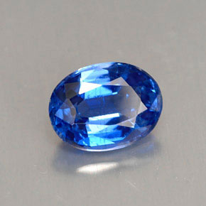 Cianita azul natural 1,72ct, corte oval, VS
