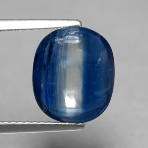 Cianita azul natural 4,55ct, transparente, transparente/translúcido