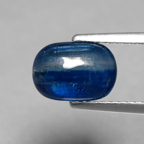 Cianita azul natural 2,91ct, transparente, transparente/translúcido
