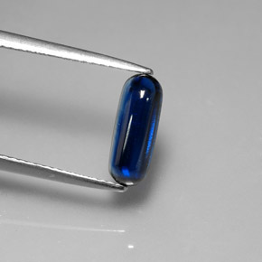 Cianita azul natural 1,74ct, transparente, transparente/translúcido