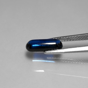 Cianita azul natural 1,74ct, transparente, transparente/translúcido