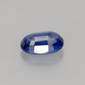 Cianita azul natural 1,12ct, corte oval, VS