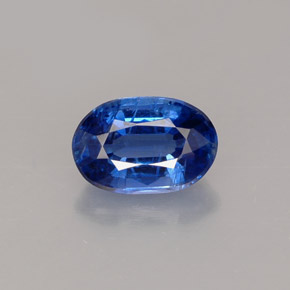 Cianita azul natural 1,02ct, corte oval, VS-SI