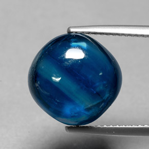 Cianita azul natural 13,00ct, transparente, transparente/translúcido