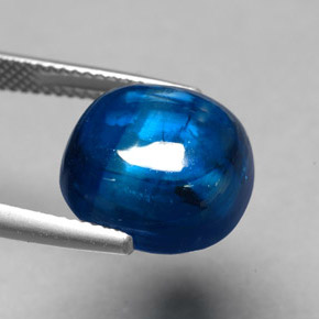 Cianita azul natural 13,00ct, transparente, transparente/translúcido