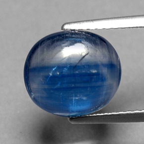 Cianita azul natural 4,83ct, transparente, transparente/translúcido