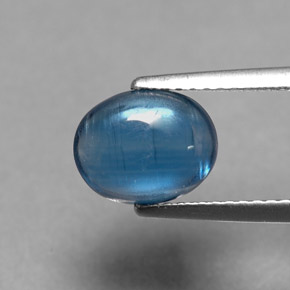 Dianita Azul Natural 2.40ct, Corte Oval, Translúcido