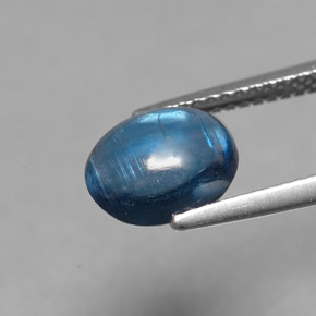 Dianita Azul Natural 2.40ct, Corte Oval, Translúcido