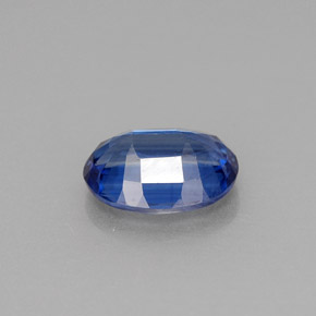Cianita azul natural 1,57ct, corte oval, VS