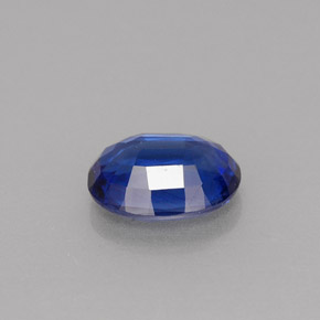 Cianita azul natural 0,97ct, corte oval, VS