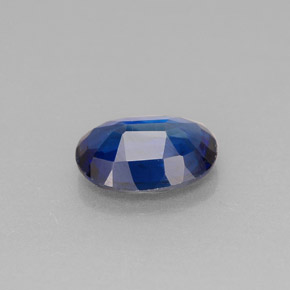 Cianita azul natural 0,98ct, corte oval, VS