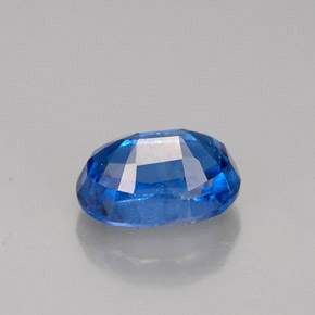 Cianita azul natural 1,26ct, corte oval, VS-SI