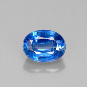Cianita azul natural 1,18ct, corte oval, VS-SI