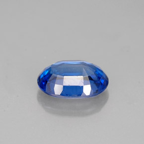 Cianita azul natural 1,04ct, corte oval, VS-SI