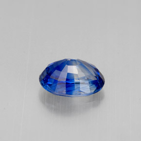 Cianita azul natural 1,17ct, corte oval, VVS-VS