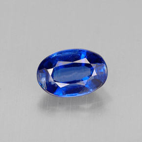Dianita Azul Natural 0.63ct, Corte Oval, VS
