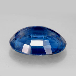 Cianita azul natural 11,63ct, corte oval, SI