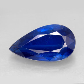 Dianita Azul Natural 10.61ct, Formato de pêra, SI