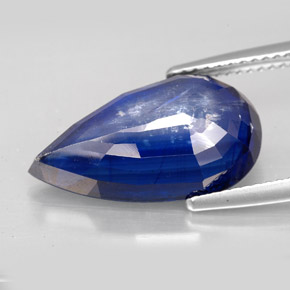 Dianita Azul Natural 10.61ct, Formato de pêra, SI