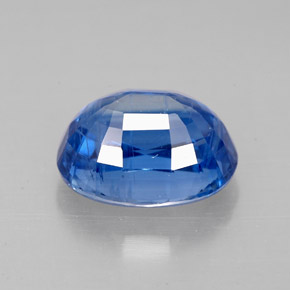 Cianita azul natural 3,46ct, corte oval, SI