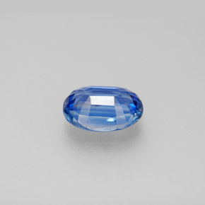 Cianita azul natural 2,07ct, corte oval, VS