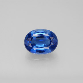 Cianita azul natural 2,34ct, corte oval, VS-SI