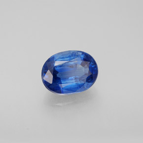 Cianita azul natural 2,34ct, corte oval, VS-SI