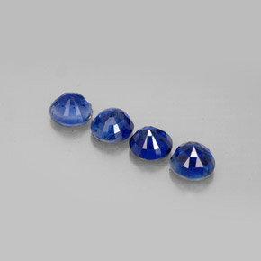 Pedras preciosas de Dianita Azul natural de  ct, Corte Redondo, VS