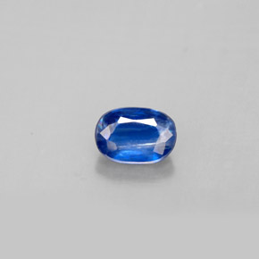 Cianita azul natural 0,70ct, corte oval, VS