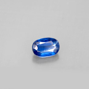 Cianita azul natural 0,70ct, corte oval, VS